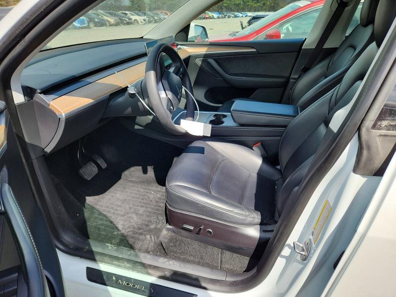 2022 Tesla Model Y მანქანა იყიდება აუქციონზე, vin: 7SAYGAEE6NF523964, აუქციონის ნომერი: 47186196