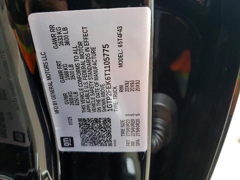 Продажа на аукционе авто 2026 Gmc Canyon, vin: 1GTP2FEK6T1105775, номер лота: 51282956