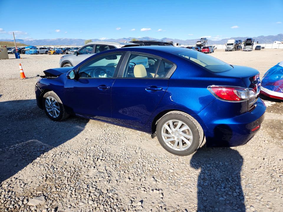 2012 Mazda 3 მანქანა იყიდება აუქციონზე, vin: JM1BL1V79C1645076, აუქციონის ნომერი: 50136486