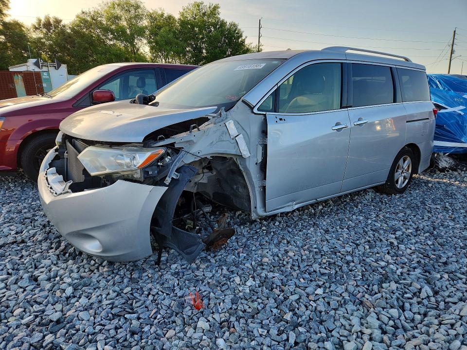 49916156 :رقم المزاد ، JN8AE2KP2H9167032 vin ، 2017 Nissan Quest مزاد بيع