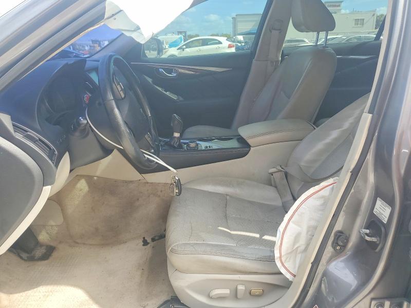 50554836 :رقم المزاد ، JN1BV7AR1EM695334 vin ، 2014 Infiniti Q50 مزاد بيع