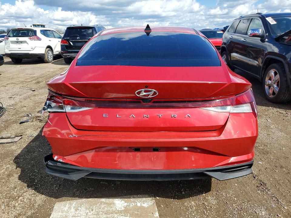 2021 Hyundai Elantra მანქანა იყიდება აუქციონზე, vin: 5NPLS4AG9MH007094, აუქციონის ნომერი: 50131086