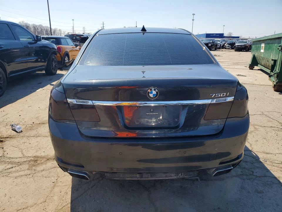 2011 Bmw 750 მანქანა იყიდება აუქციონზე, vin: WBAKC6C5XBC395118, აუქციონის ნომერი: 48739486