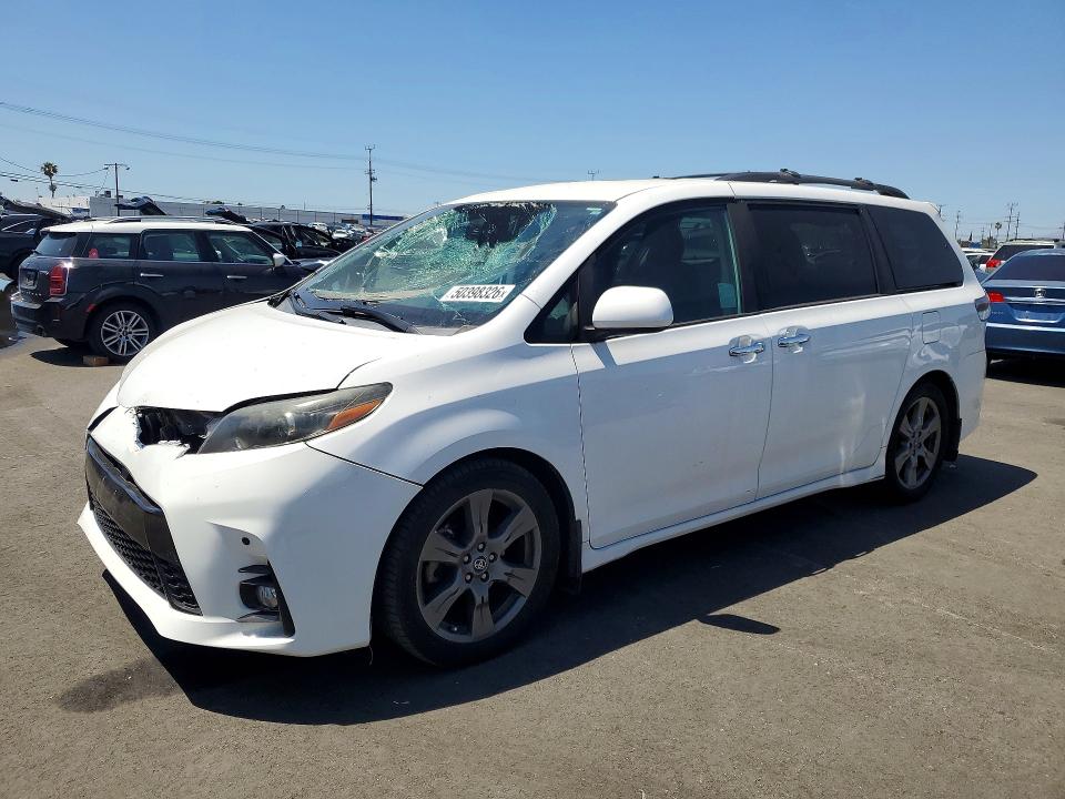 Продажа на аукционе авто 2020 Toyota Sienna, vin: 5TDXZ3DC3LS044487, номер лота: 50398326