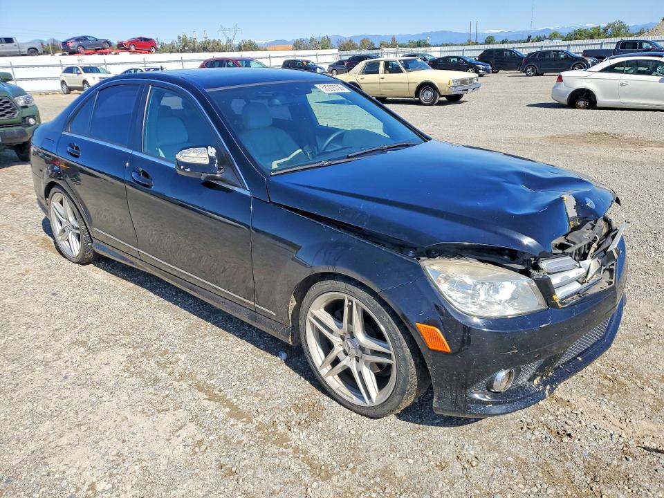 2009 Mercedes-benz C მანქანა იყიდება აუქციონზე, vin: WDDGF54X39F216037, აუქციონის ნომერი: 51205706