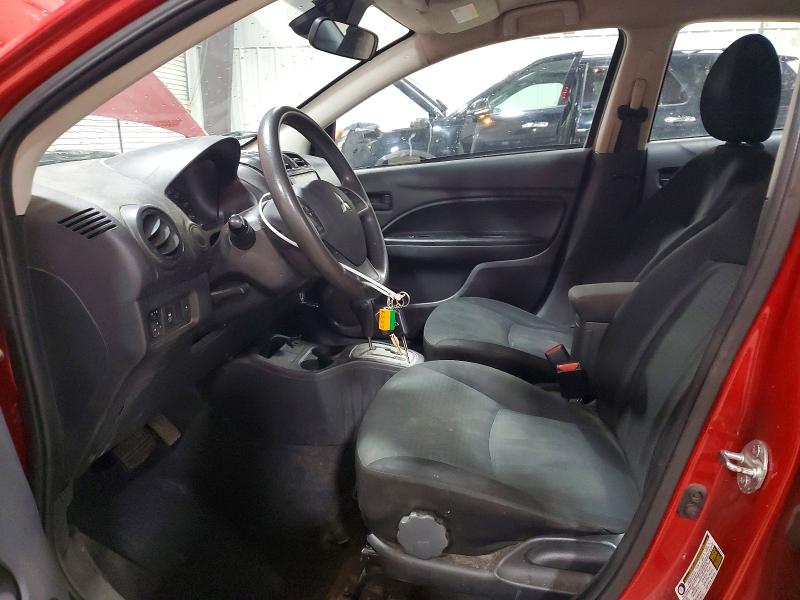 48952256 :رقم المزاد ، ML32FUFJ8NHF05412 vin ، 2022 Mitsubishi Mirage مزاد بيع