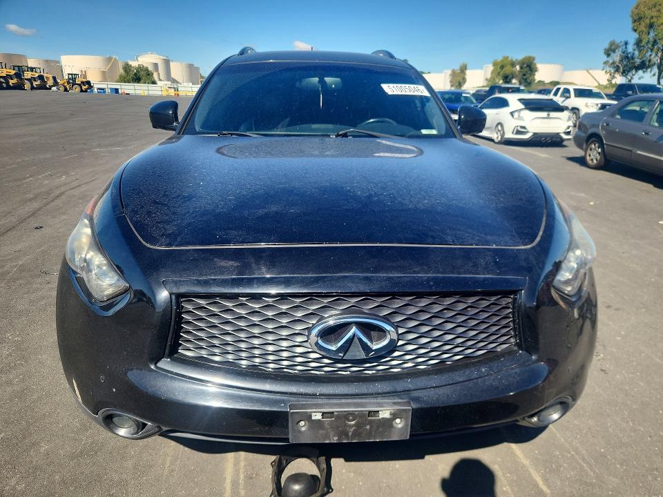 51005046 :رقم المزاد ، JN8CS1MW5HM410491 vin ، 2017 Infiniti Qx70 مزاد بيع