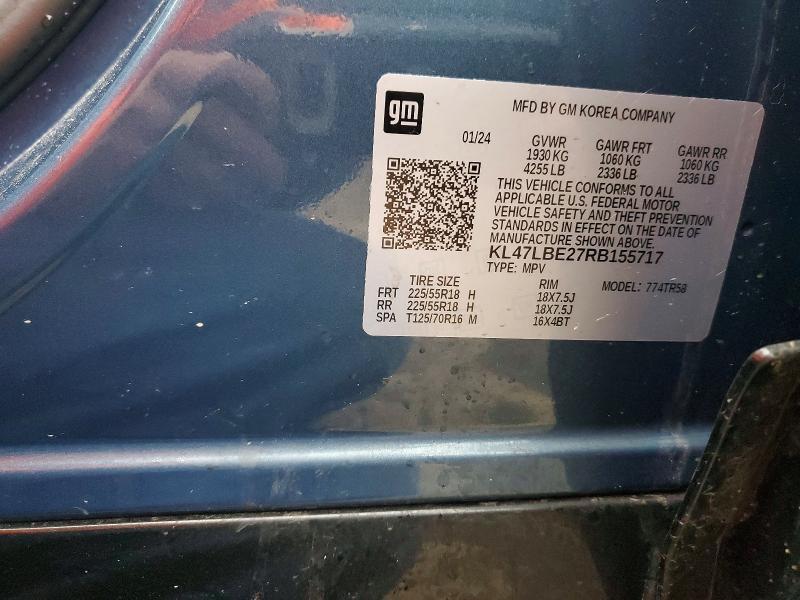 Продаж на аукціоні авто 2024 Buick Envista, vin: KL47LBE27RB155717, номер лоту: 48277036