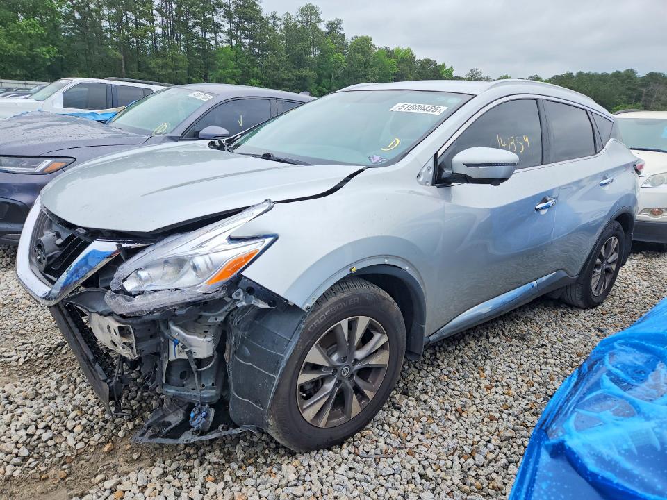 2017 Nissan Murano მანქანა იყიდება აუქციონზე, vin: 5N1AZ2MGXHN114952, აუქციონის ნომერი: 51600426