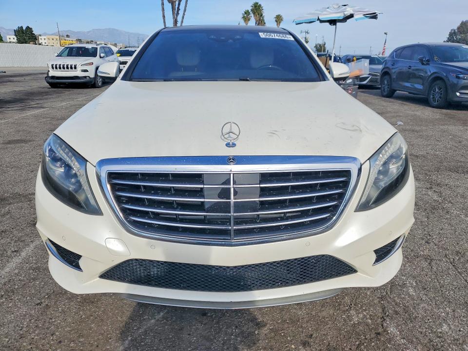 50674686 :رقم المزاد ، WDDUG8CBXFA134998 vin ، 2015 Mercedes-benz S مزاد بيع