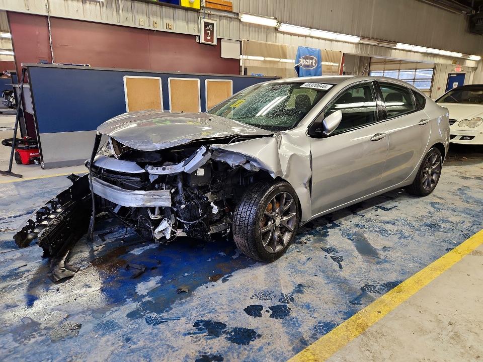 2016 Dodge Dart მანქანა იყიდება აუქციონზე, vin: 1C3CDFAAXGD606182, აუქციონის ნომერი: 48320646