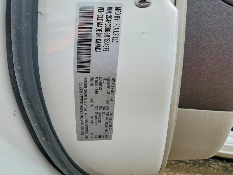 51522746 :رقم المزاد ، 2C4RC3BG6MR554679 vin ، 2021 Chrysler Pacifica مزاد بيع