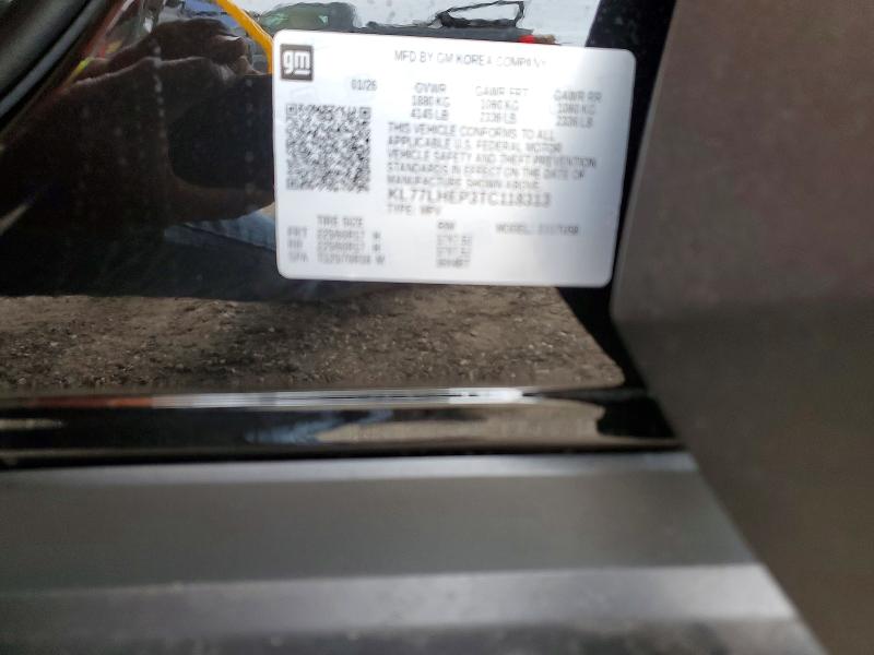 Продаж на аукціоні авто 2026 Chevrolet Trax, vin: KL77LHEP3TC118313, номер лоту: 50960956