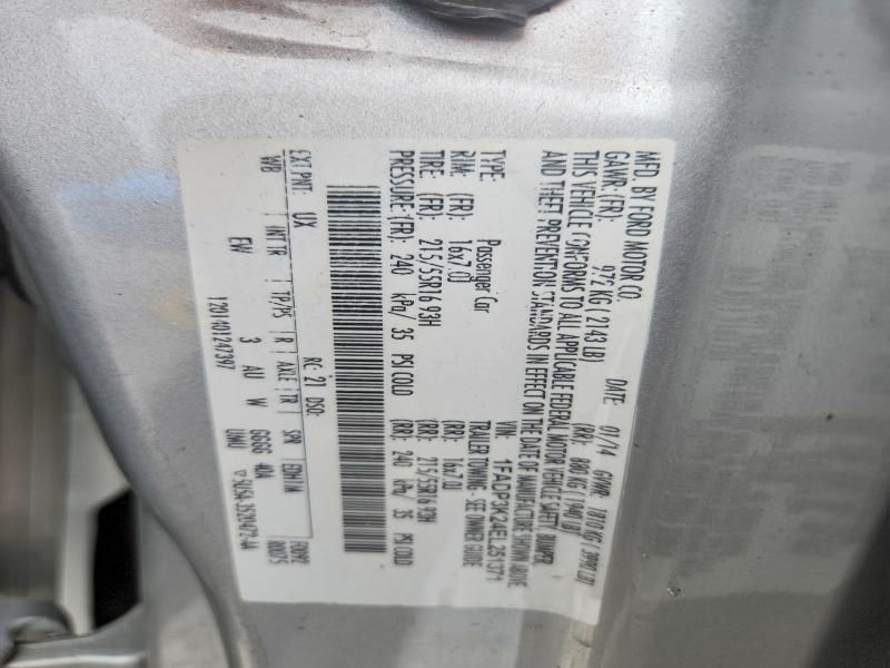51821886 :رقم المزاد ، 1FADP3K24EL251371 vin ، 2014 Ford Focus مزاد بيع