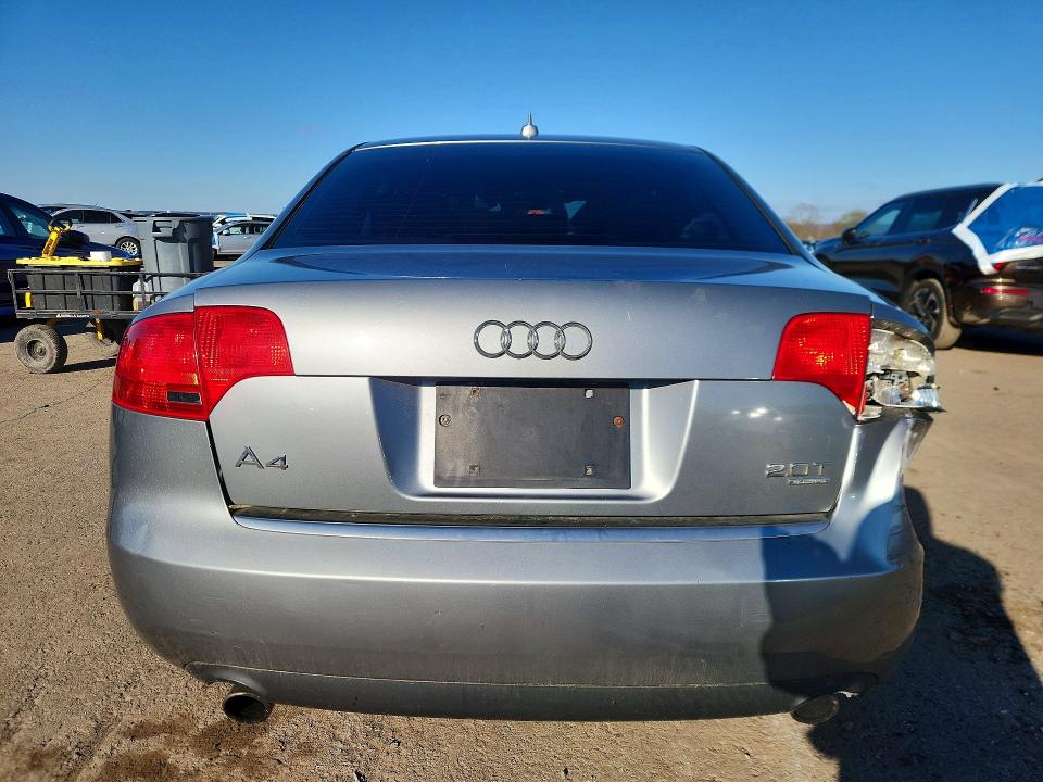 48909956 :رقم المزاد ، WAUDF78E57A163432 vin ، 2007 Audi A4 مزاد بيع