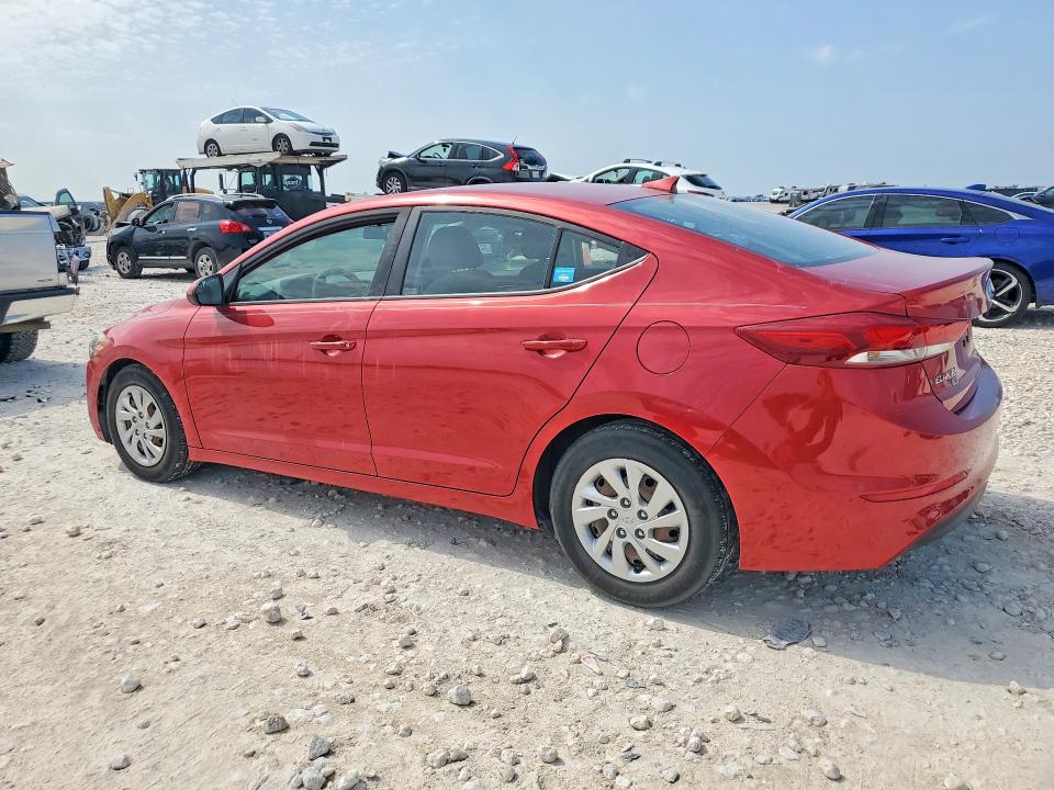 51288446 :رقم المزاد ، 5NPD74LFXHH154007 vin ، 2017 Hyundai Elantra مزاد بيع