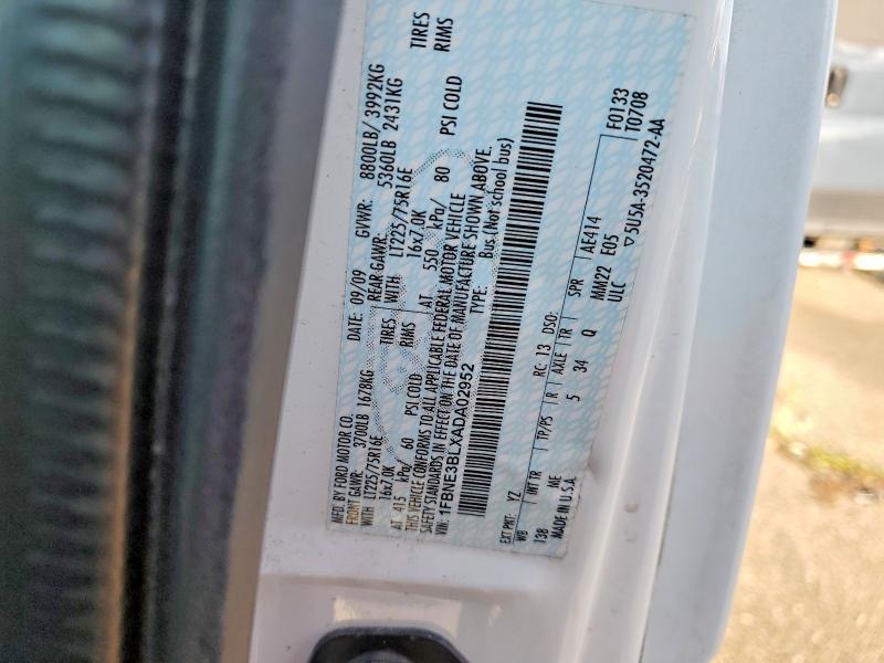 Продаж на аукціоні авто 2010 Ford Econoline, vin: 1FBNE3BLXADA02952, номер лоту: 50167036