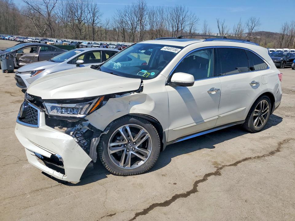 Продаж на аукціоні авто 2017 Acura Mdx, vin: 5FRYD4H95HB008916, номер лоту: 49403156