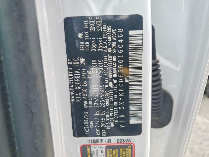 Aukcja sprzedaży 2024 Kia Sportage, vin: 5XYK6CDF5RG160468, numer aukcji: 51190096