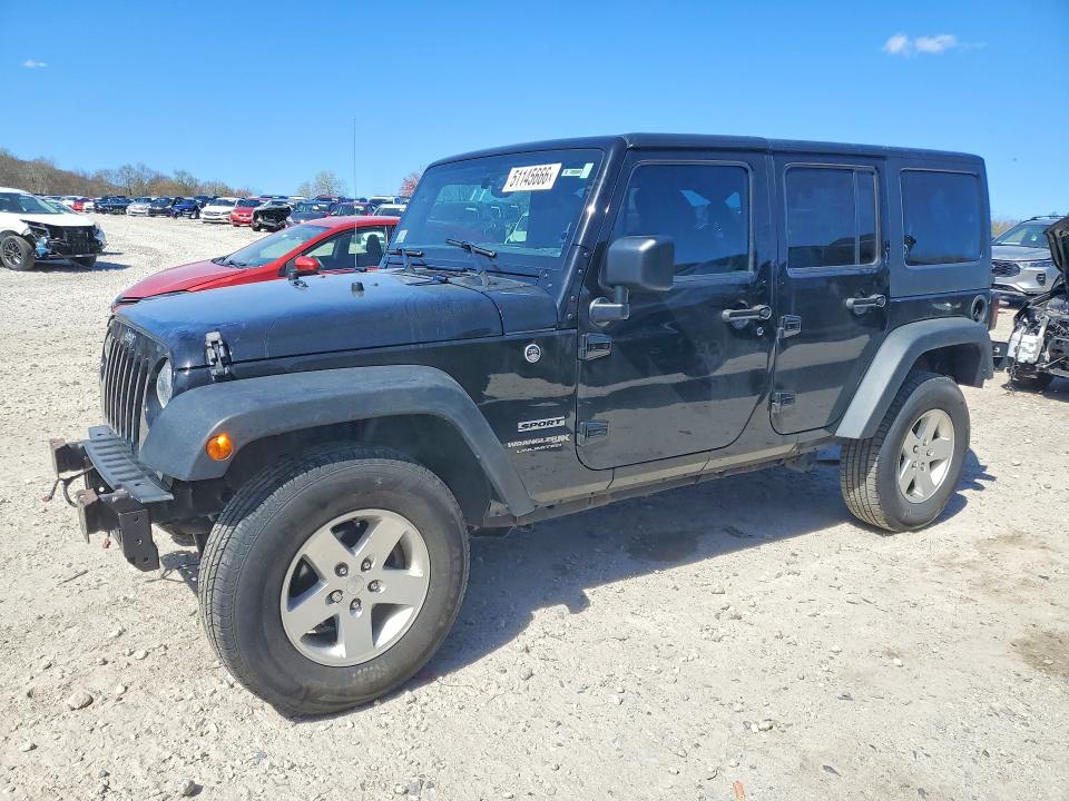 Продажа на аукционе авто 2018 Jeep Wrangler Unlimited, vin: 1C4BJWDG0JL883629, номер лота: 51145666