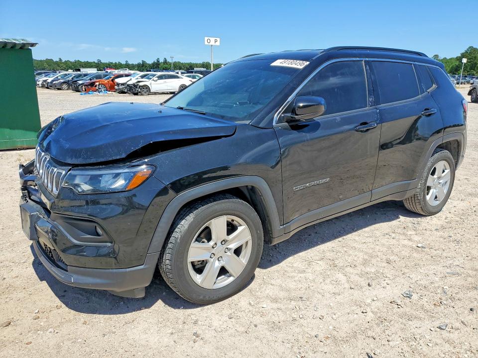 Продаж на аукціоні авто 2022 Jeep Compass, vin: 3C4NJCBB6NT137697, номер лоту: 49180496