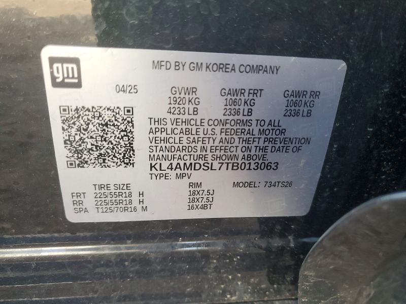 Продаж на аукціоні авто 2026 Buick Encore Gx, vin: KL4AMDSL7TB013063, номер лоту: 51798616