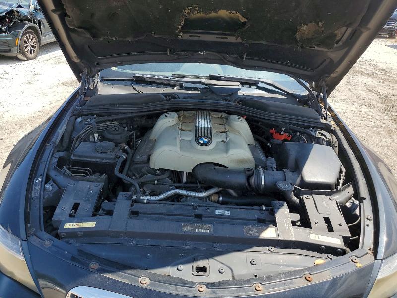 2005 Bmw 645 მანქანა იყიდება აუქციონზე, vin: WBAEK73465B327681, აუქციონის ნომერი: 52090646