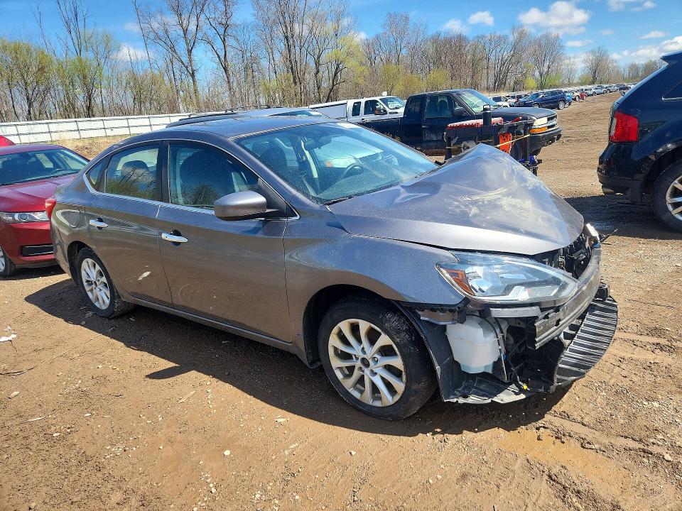2018 Nissan Sentra მანქანა იყიდება აუქციონზე, vin: 3N1AB7AP8JY311480, აუქციონის ნომერი: 50397276