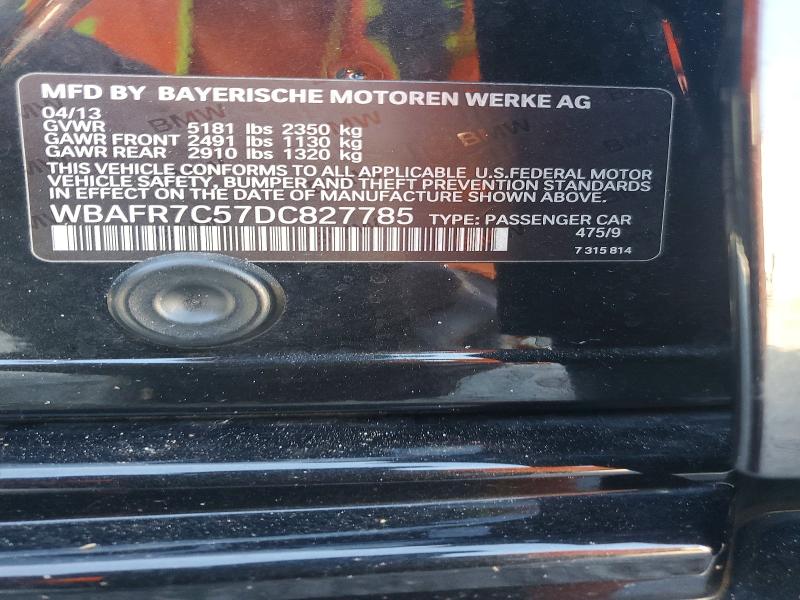 Aukcja sprzedaży 2013 Bmw 535, vin: WBAFR7C57DC827785, numer aukcji: 49246566