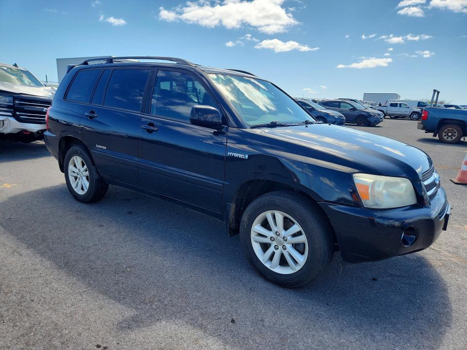 48689756 :رقم المزاد ، JTEHW21A170036645 vin ، 2007 Toyota Highlander Hybrid مزاد بيع