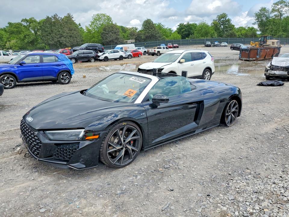 2021 Audi R8 მანქანა იყიდება აუქციონზე, vin: WUABACFX9M7901086, აუქციონის ნომერი: 41629356