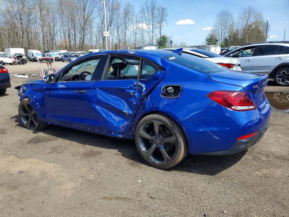 2019 Genesis G70 მანქანა იყიდება აუქციონზე, vin: KMTG44LA0KU042471, აუქციონის ნომერი: 50060536