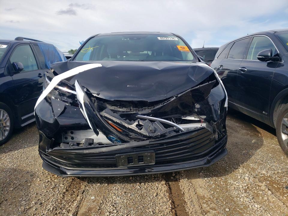 2025 Toyota Sienna მანქანა იყიდება აუქციონზე, vin: 5TDYRKEC7SS274447, აუქციონის ნომერი: 49797116