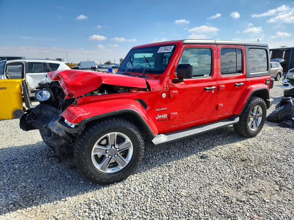 51794426 :رقم المزاد ، 1C4HJXEG5MW706589 vin ، 2021 Jeep Wrangler Unlimited مزاد بيع