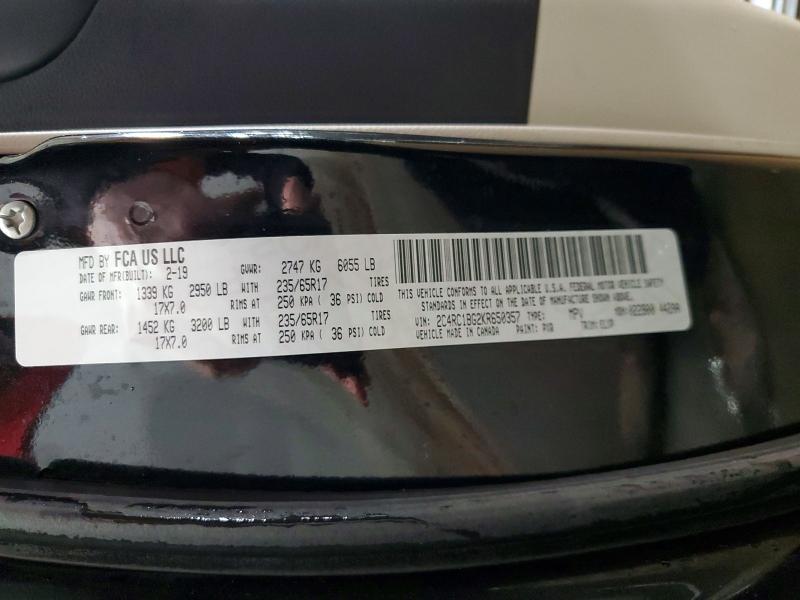 48753896 :رقم المزاد ، 2C4RC1BG2KR650357 vin ، 2019 Chrysler Pacifica مزاد بيع