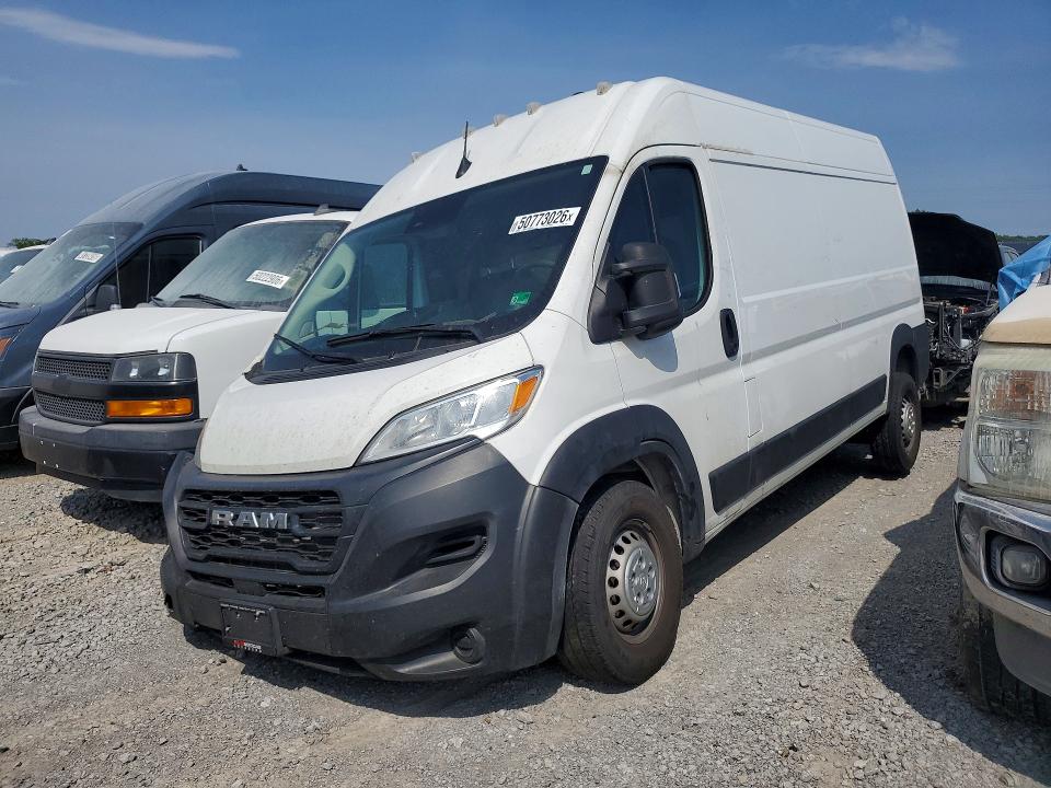50773026 :رقم المزاد ، 3C6MRVHG3RE143980 vin ، 2024 Ram Promaster 3500 مزاد بيع