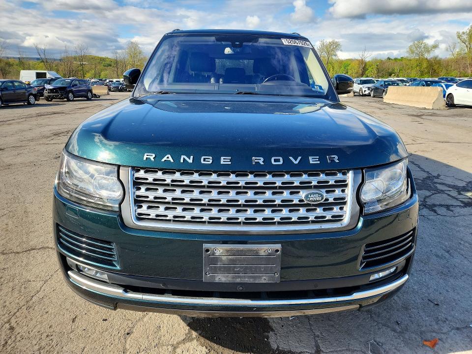 2016 Land Rover Range Rover მანქანა იყიდება აუქციონზე, vin: SALGS2PF8GA295733, აუქციონის ნომერი: 52067026