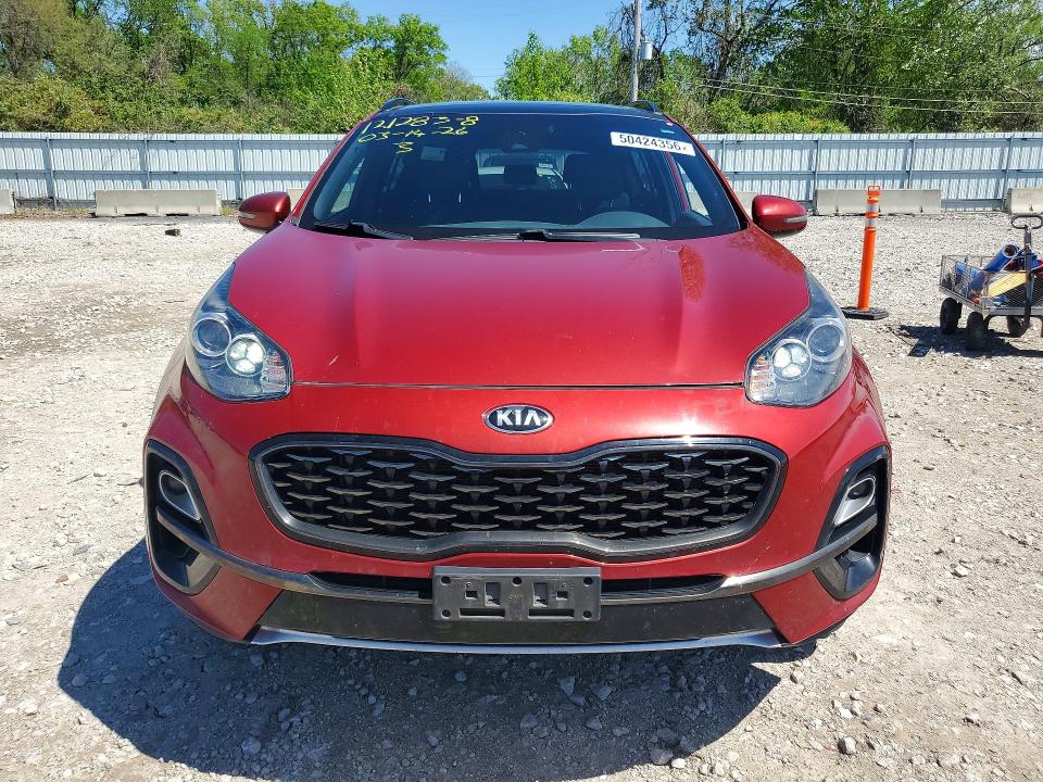 Aukcja sprzedaży 2020 Kia Sportage, vin: KNDP6CAC2L7708835, numer aukcji: 50424356