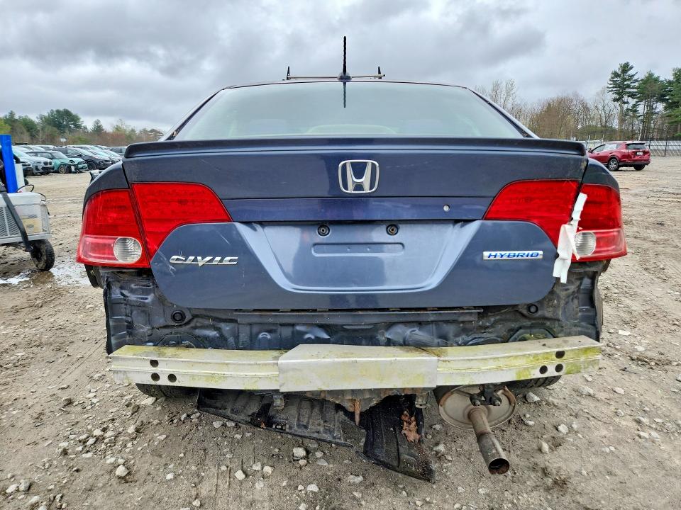 50140196 :رقم المزاد ، JHMFA36297S012310 vin ، 2007 Honda Civic مزاد بيع