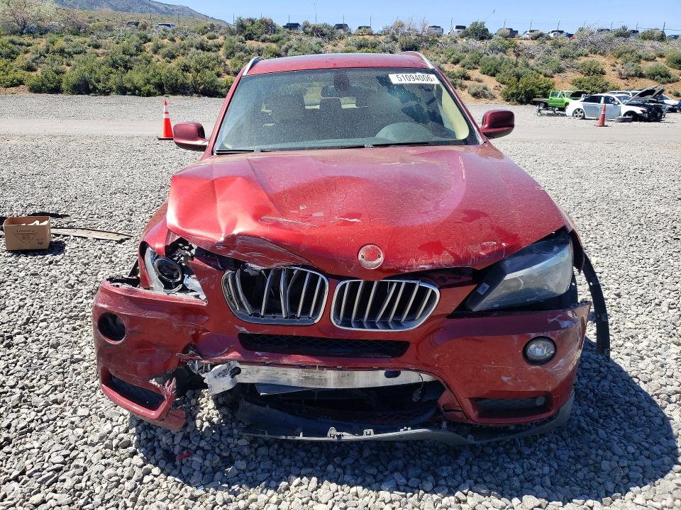 51094006 :رقم المزاد ، 5UXWX5C52CL728267 vin ، 2012 Bmw X3 مزاد بيع