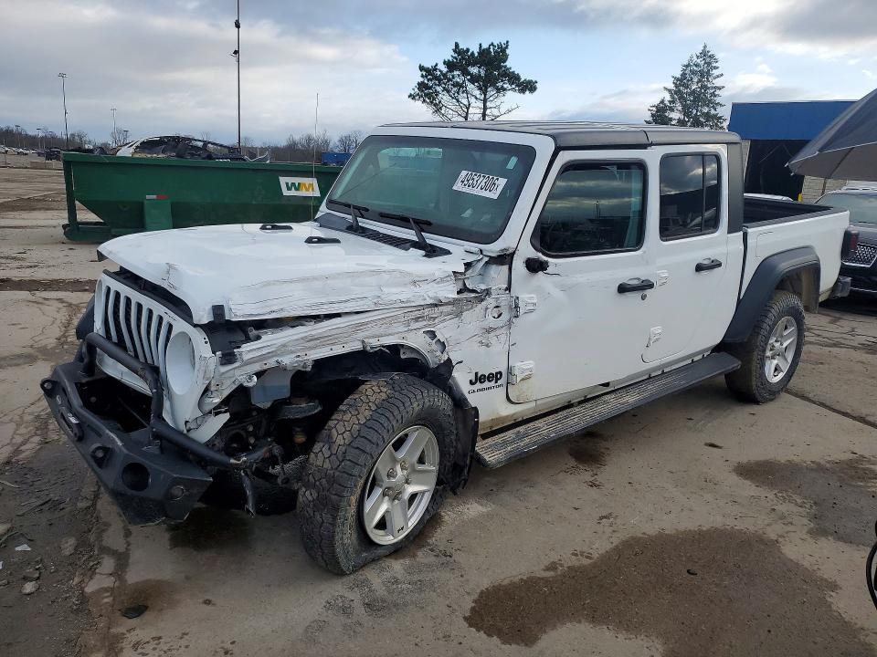 Auction sale of the 2020 Jeep Gladiator, vin: 1C6HJTAG7LL112608, lot number: 49537306