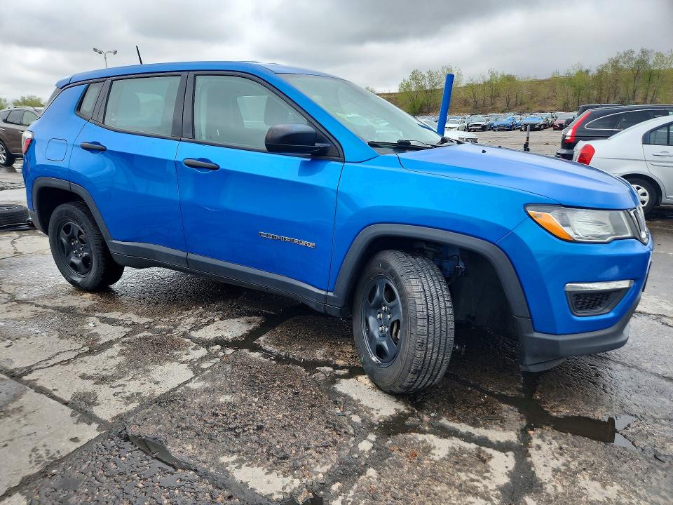 Продажа на аукционе авто 2018 Jeep Compass, vin: 3C4NJDAB1JT483819, номер лота: 51116236