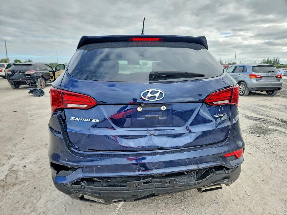 2018 Hyundai Santa Fe Sport მანქანა იყიდება აუქციონზე, vin: 5XYZT3LB2JG540376, აუქციონის ნომერი: 49777026