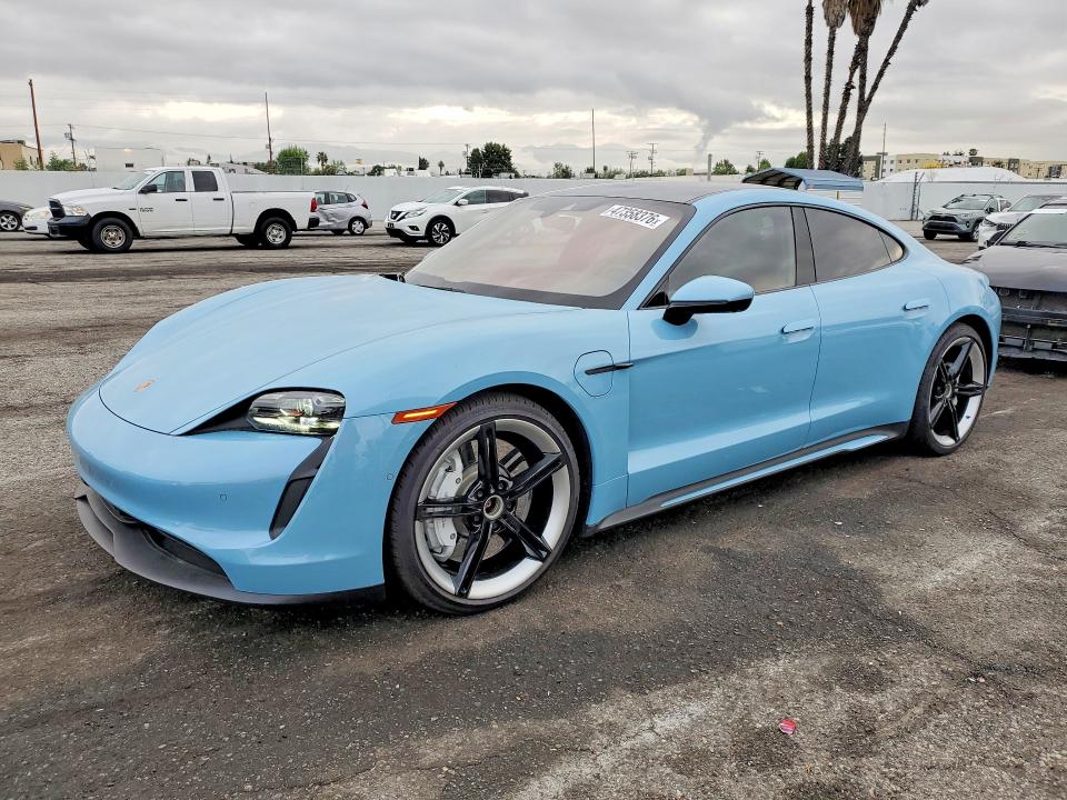 47358376 :رقم المزاد ، WP0AB2Y10RSA35827 vin ، 2024 Porsche Taycan مزاد بيع