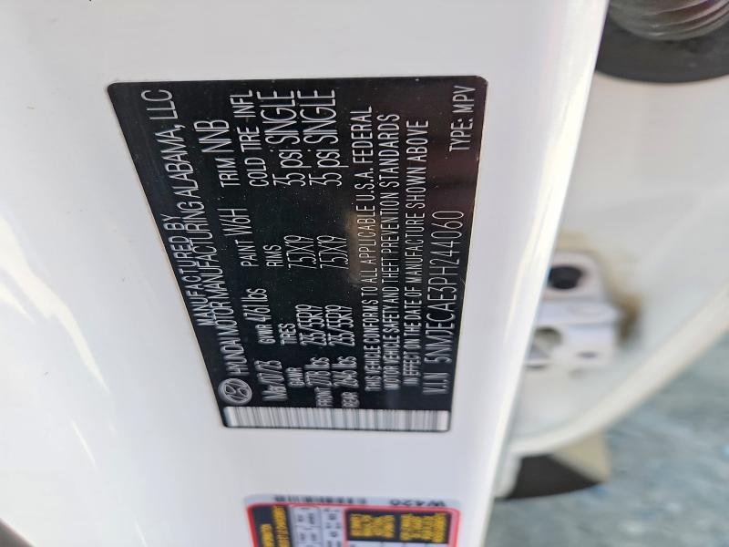 49249926 :رقم المزاد ، 5NMJECAE3PH244060 vin ، 2023 Hyundai Tucson مزاد بيع