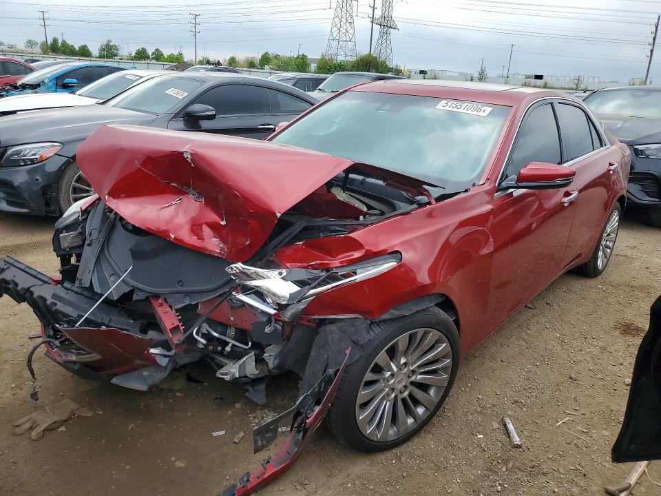Auction sale of the 2014 Cadillac Cts, vin: 1G6AX5SX5E0175913, lot number: 51551096