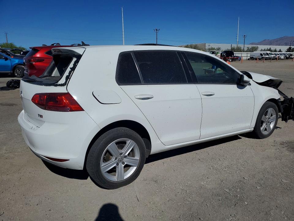 49938186 :رقم المزاد ، 3VW217AU1HM014060 vin ، 2017 Volkswagen Golf مزاد بيع