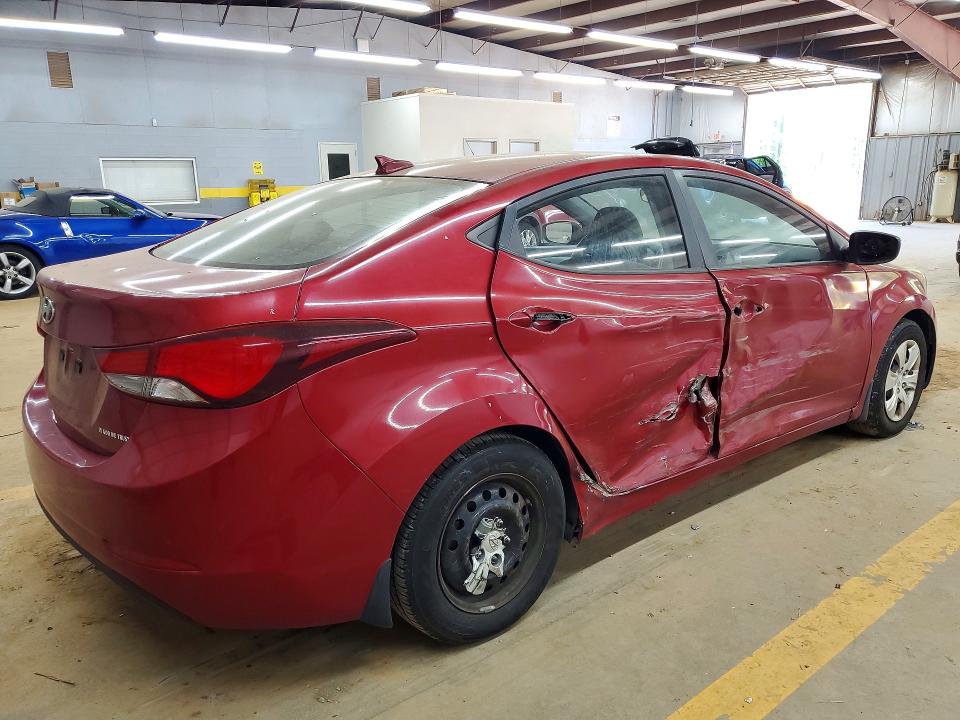 49451866 :رقم المزاد ، KMHDH4AE3GU656672 vin ، 2016 Hyundai Elantra مزاد بيع
