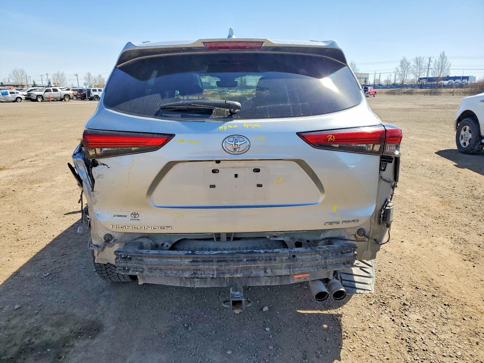 2022 Toyota Highlander მანქანა იყიდება აუქციონზე, vin: 5TDLZRBH7NS249149, აუქციონის ნომერი: 50722236