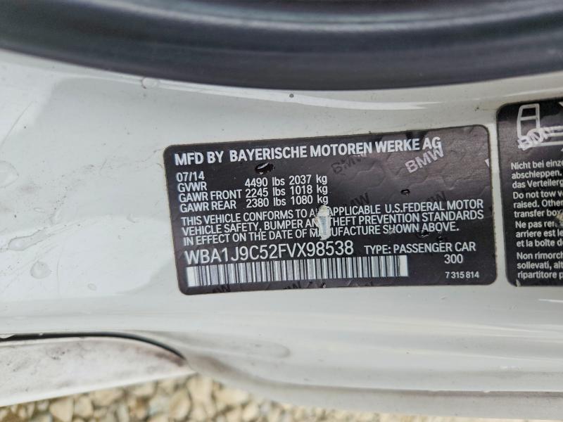 Продаж на аукціоні авто 2015 Bmw M235xi, vin: WBA1J9C52FVX98538, номер лоту: 51023616